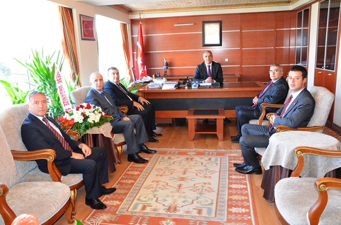 Başkan Baysan'dan Kaymakam Kılıç'a Ziyaret