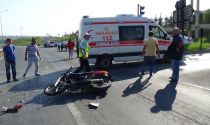 Çorlu'da Trafik Kazası 1 Yaralı